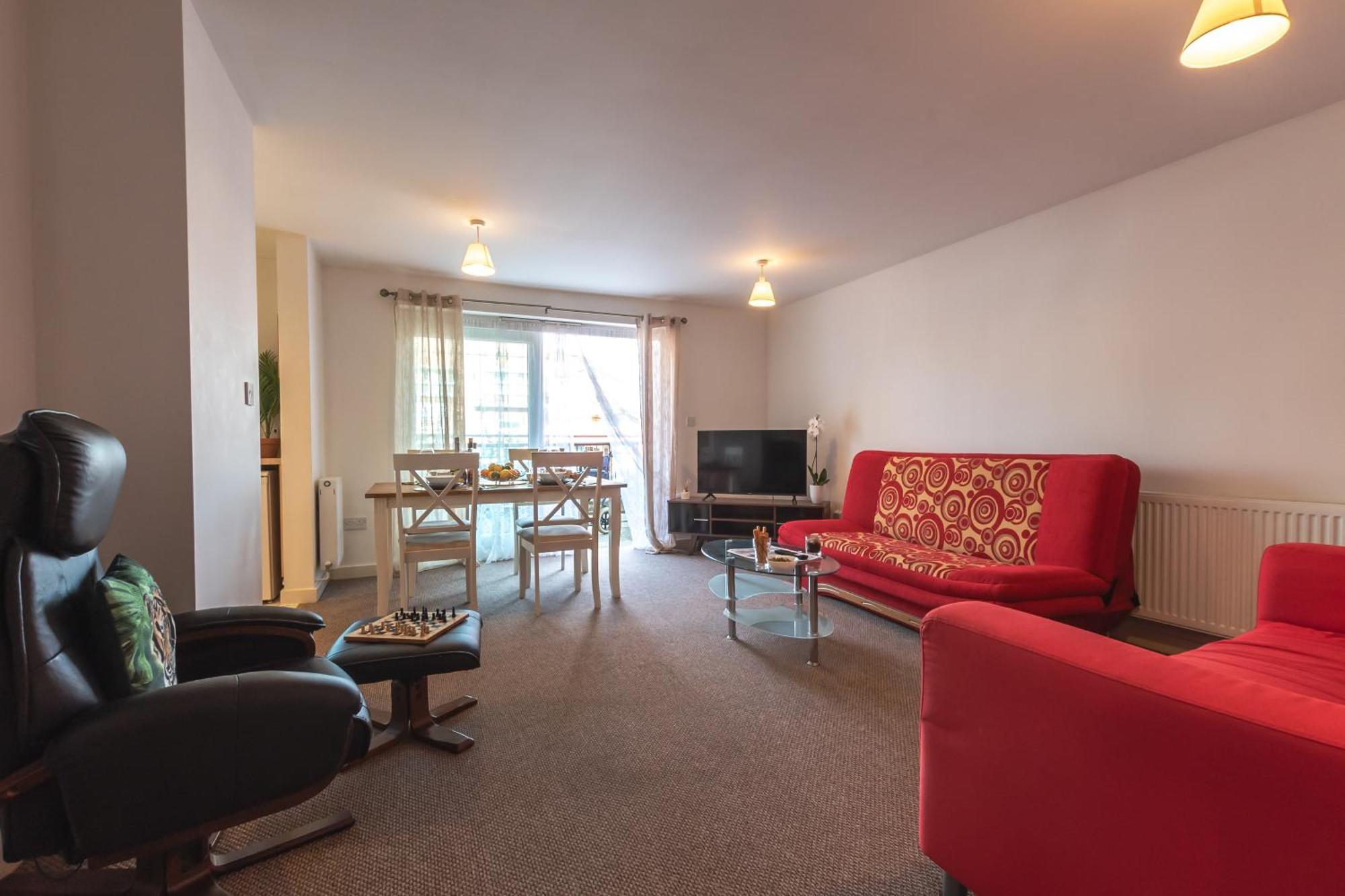 Apartment Accessible 2 Bedrooms Flat + P